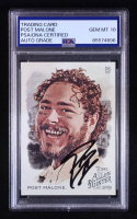 Post Malone Signed 2019 Topps Allen and Ginter #176 (PSA | Auto 10) at PristineAuction.com