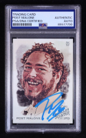 Post Malone Signed 2019 Topps Allen and Ginter #176 (PSA) at PristineAuction.com
