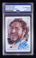 Post Malone Signed 2019 Topps Allen and Ginter #176 (PSA) at PristineAuction.com