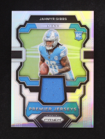 Jahmyr Gibbs 2023 Panini Prizm Premier Jerseys #7 RC at PristineAuction.com