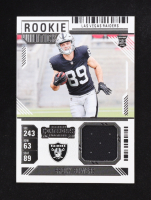 Brock Bowers 2024 Panini Contenders Rookie Ticket Swatches #8 RC at PristineAuction.com
