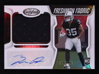 Zamir White 2022 Certified #242 Jersey Autograph #060/399 RC at PristineAuction.com