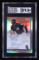 Eloy Jimenez 2019 Topps Chrome Rookie Autographed Refractor #RAEJ #305/499 RC (SGC 9.5 | Auto 10) at PristineAuction.com