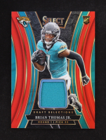 Brian Thomas Jr. 2024 Select Draft Selections Memorabilia Prizm Red #14 RC at PristineAuction.com