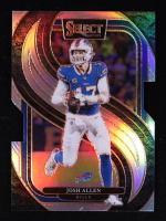 Josh Allen 2024 Select Prizm Silver Die Cut #122 at PristineAuction.com