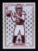 Jayden Daniels 2024 Panini Phoenix Contours #17 RC at PristineAuction.com