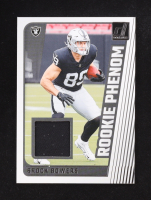 Brock Bowers 2024 Donruss Rookie Phenom Jerseys #20 RC at PristineAuction.com