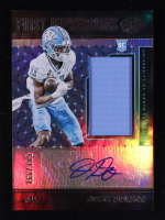 Josh Downs 2023 Panini Chronicles Draft Picks Illusions First Impressions Autographed Memorabilia #13 #166/199 RC at PristineAuction.com