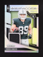Brock Bowers 2024 Panini Prizm Premier Jerseys #3 RC at PristineAuction.com