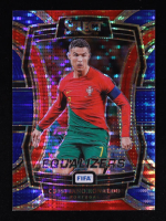 Cristiano Ronaldo 2023-24 Select FIFA Equalizers Blue Pulsar #3 at PristineAuction.com
