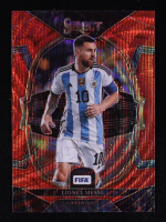 Lionel Messi 2022-23 Select FIFA Red Wave #4 at PristineAuction.com