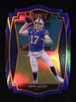 Josh Allen 2020 Select Prizm Blue Die Cut #121 at PristineAuction.com