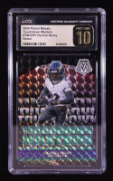 Derrick Henry 2024 Panini Mosaic Touchdown Masters Mosaic Green #10 (CGC 10 | Pristine Black Label) at PristineAuction.com