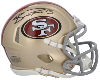 Brock Purdy Signed 49ers Speed Mini Helmet (Fanatics) at PristineAuction.com
