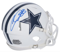 CeeDee Lamb Signed Cowboys Alternate Speed Mini Helmet (Fanatics) at PristineAuction.com