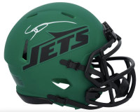 Ahmad "Sauce" Gardner Signed Jets Rave Alternate Speed Mini Helmet (Fanatics) at PristineAuction.com