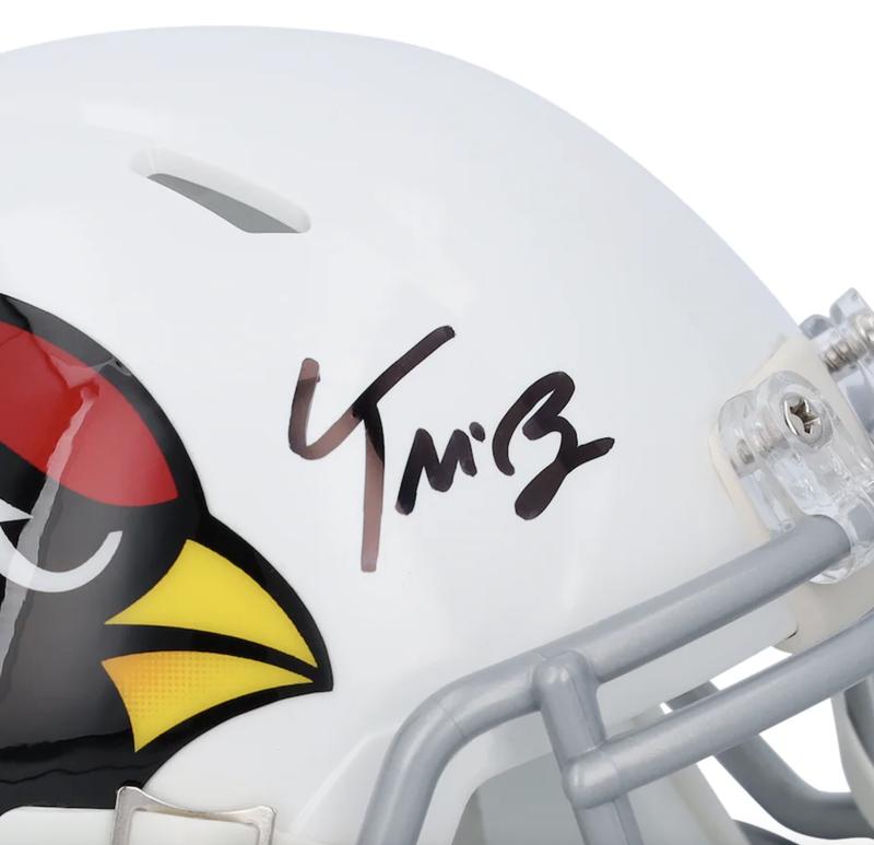 Trey McBride Signed Vikings Cardinals Speed Mini Helmet (Fanatics) at PristineAuction.com Trey McBride Signed Vikings Cardinals Speed Mini Helmet (Fanatics) at PristineAuction.com