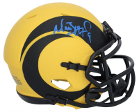 Matthew Stafford Signed Rams Rave Alternate Speed Mini Helmet (Fanatics) at PristineAuction.com