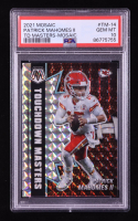 Patrick Mahomes II 2021 Panini Mosaic Touchdown Masters Mosaic #14 (PSA 10) at PristineAuction.com