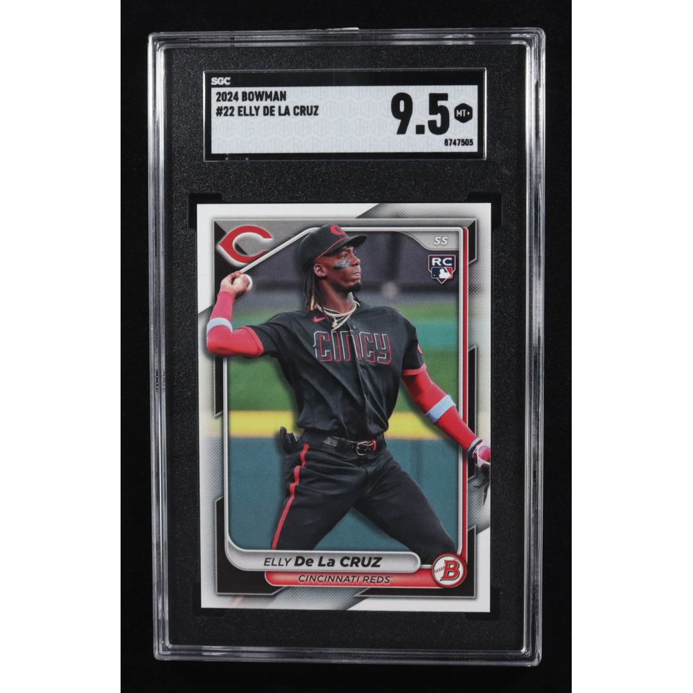 Elly De La Cruz 2024 Bowman #22 RC (SGC 9.5) at PristineAuction.com