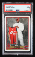 LeBron James 2003-04 Topps #221 RC (PSA 9) at PristineAuction.com
