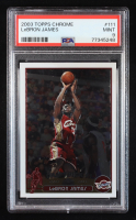LeBron James 2003-04 Topps Chrome #111 RC (PSA 9) at PristineAuction.com