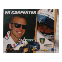 Ed Carpenter Signed NASCAR 8x10 Photo (Beckett) at PristineAuction.com