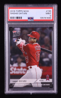 Shohei Ohtani 2018 Topps Now #136 RC (PSA 9) at PristineAuction.com