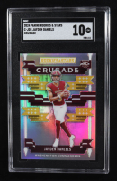 Jayden Daniels 2024 Rookies and Stars Crusade Silver #27 RC (SGC 10) at PristineAuction.com