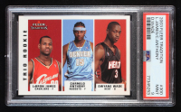 LeBron James / Carmelo Antony / Dwyane Wade 2003-04 Fleer Tradition #300 RC (PSA 9) at PristineAuction.com