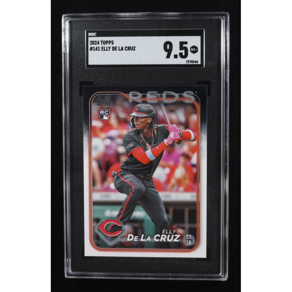 Elly De La Cruz 2024 Topps #141 RC (SGC 9.5) at PristineAuction.com