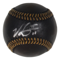 Victor Scott II Signed OML Black Leather Baseball (Beckett) at PristineAuction.com