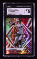 Tom Brady 2020 Panini Phoenix Fire Burst #35 (CGC 10) at PristineAuction.com