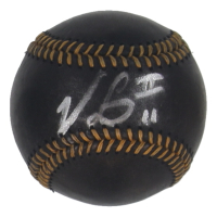 Victor Scott II Signed OML Black Leather Baseball (Beckett) at PristineAuction.com