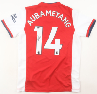 Pierre-Emerick Aubameyang Signed Arsenal F.C. Adidas Authentic Jersey (Beckett) at PristineAuction.com
