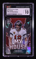 Tom Brady 2022 Donruss Optic My House #15 (CGC 10) at PristineAuction.com
