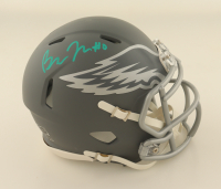 Bryce Huff Signed Eagles Slate Alternate Speed Mini Helmet (JSA) at PristineAuction.com