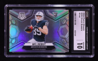 Brock Bowers 2024 Panini Mosaic Silver #286 DEB RC (CGC 10) at PristineAuction.com