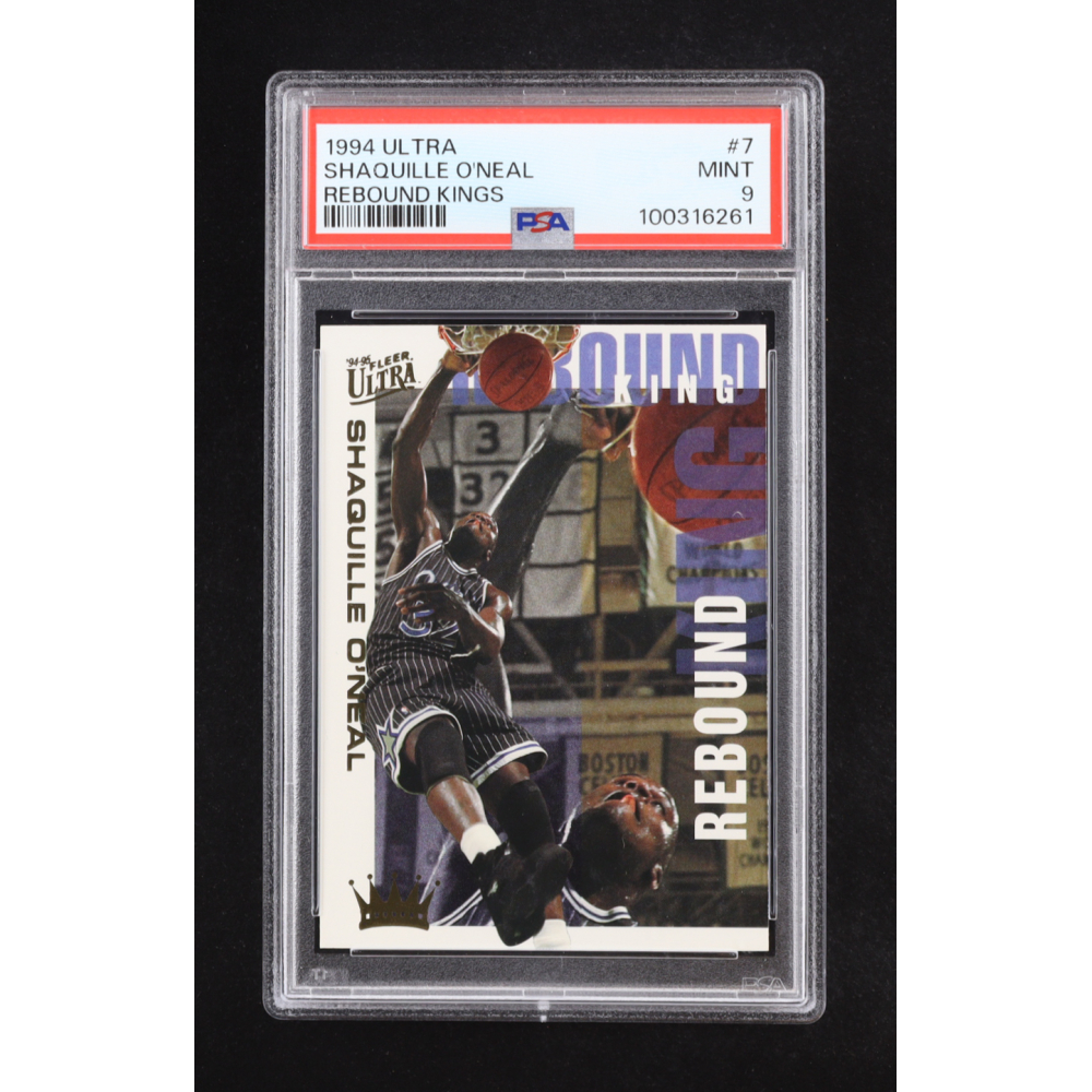 Shaquille O'Neal 1994 Fleer Ultra Rebound Kings #7/10 (PSA 9) at PristineAuction.com
