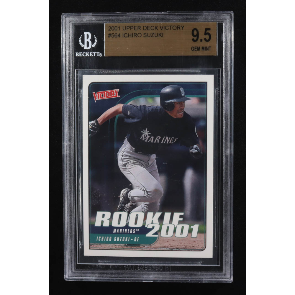 Ichiro Suzuki 2001 Upper Deck Victory #564 RC (BGS 9.5) at PristineAuction.com