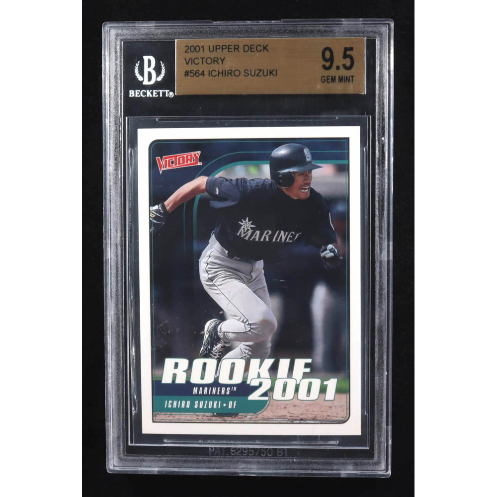 Ichiro Suzuki 2001 Upper Deck Victory #564 RC (BGS 9.5) at PristineAuction.com