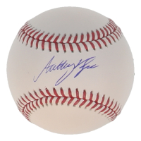 Anthony Volpe Signed OML Baseball (MLB & Fanatics) at PristineAuction.com