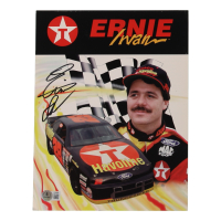 Ernie Irvan Signed NASCAR 8.5x11 Hero Card (Beckett) at PristineAuction.com