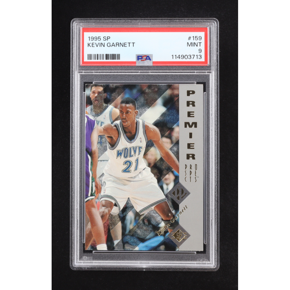 Kevin Garnett 1995 SP Premier Prospects #159 RC (PSA 9) at PristineAuction.com