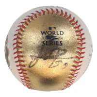 Framber Valdez Signed Astros 2022 World Series Commemorative Logo Baseball (Beckett) at PristineAuction.com