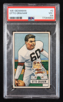 Otto Graham 1951 Bowman #2 (PSA 3.5) at PristineAuction.com