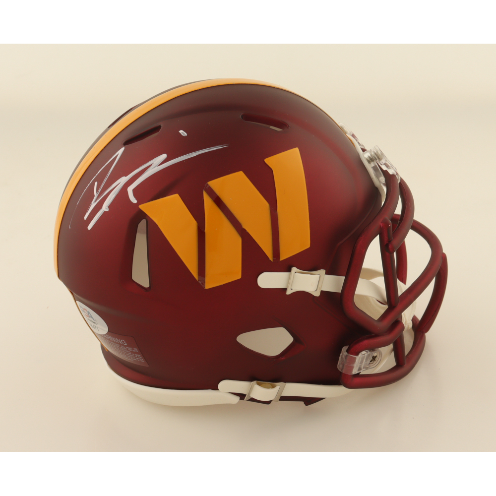 Brian Robinson Jr. Signed Commanders Speed Mini Helmet (PSA) at PristineAuction.com