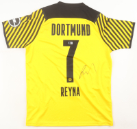 Giovanni Reyna Signed Borussia Dortmund Puma Authentic Jersey (Beckett) at PristineAuction.com