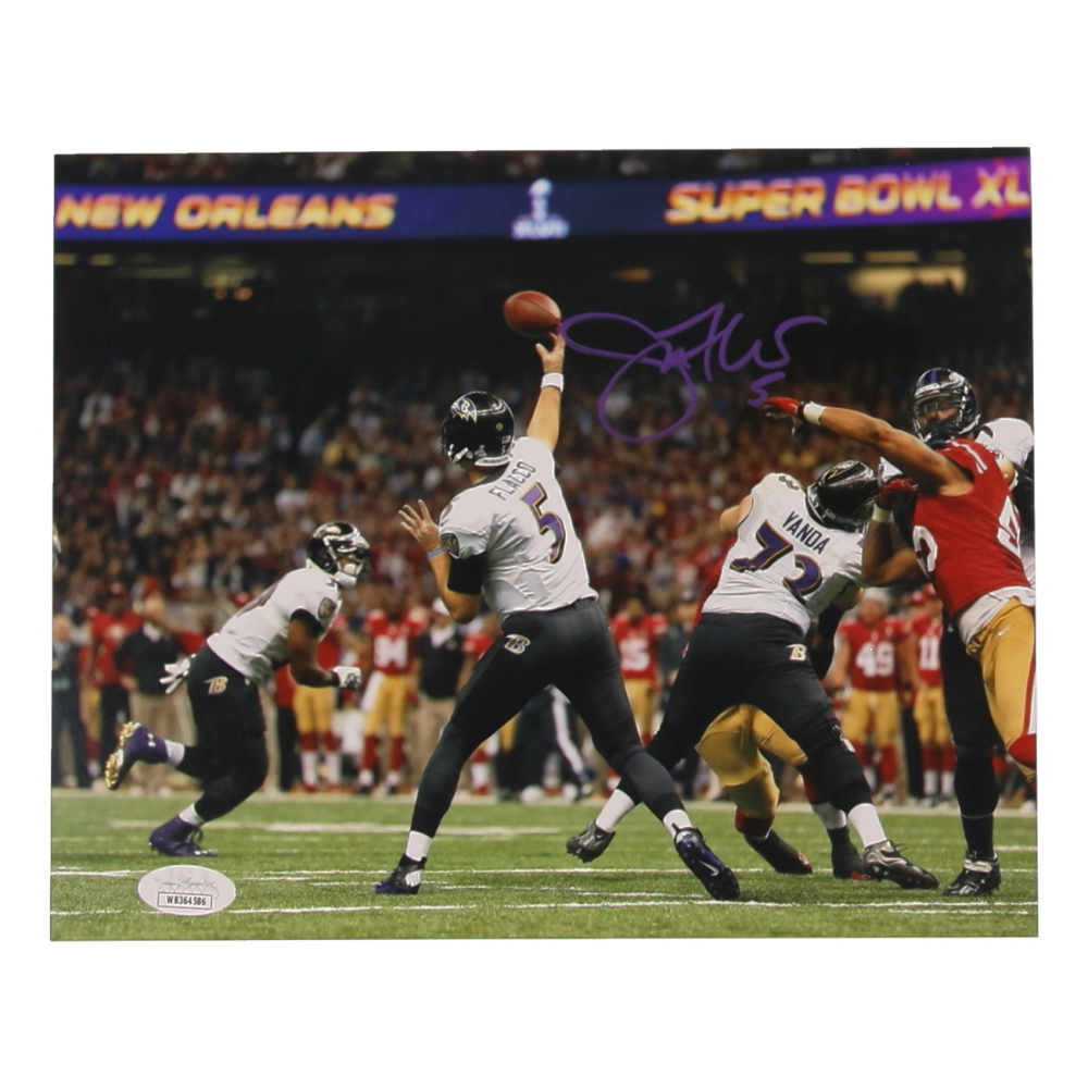 Joe Flacco Signed Ravens 8x10 Photo (JSA) at PristineAuction.com