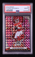 Patrick Mahomes II 2022 Panini Mosaic Mosaic Camo Pink #94 (PSA 10) at PristineAuction.com